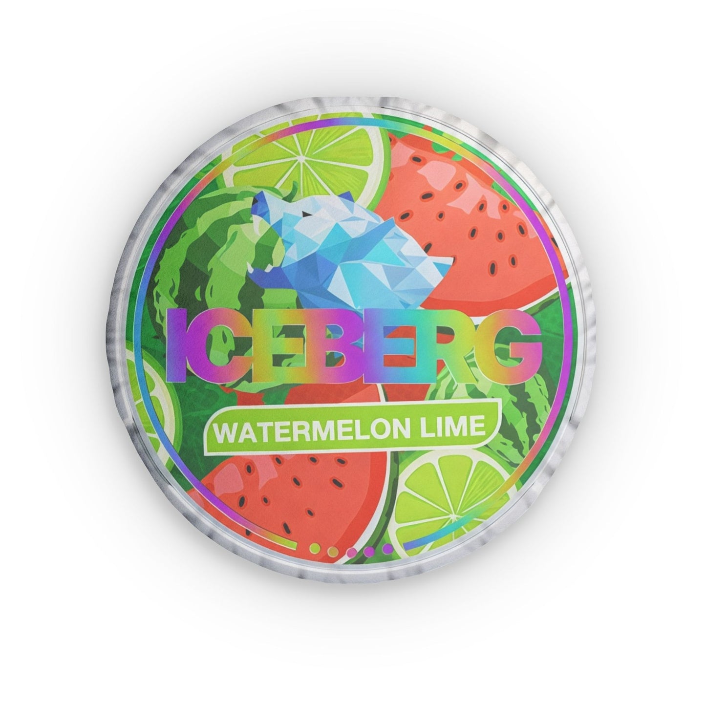 Iceberg Watermelon Lime Pillow