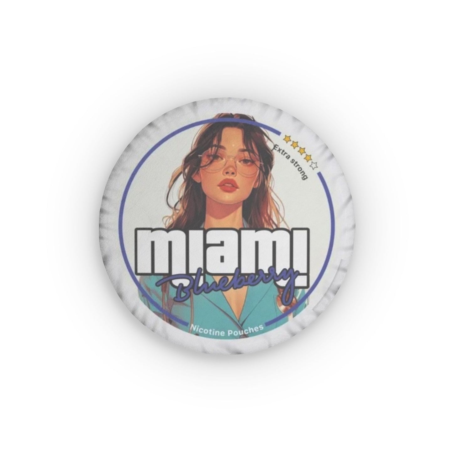 Miami Blueberry Pillow