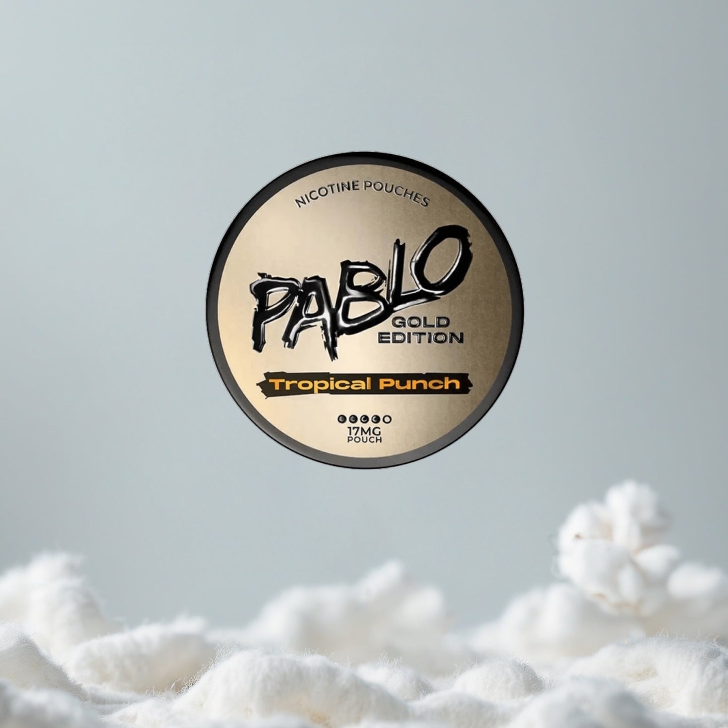 PABLO Gold Tropical Punch Pillow