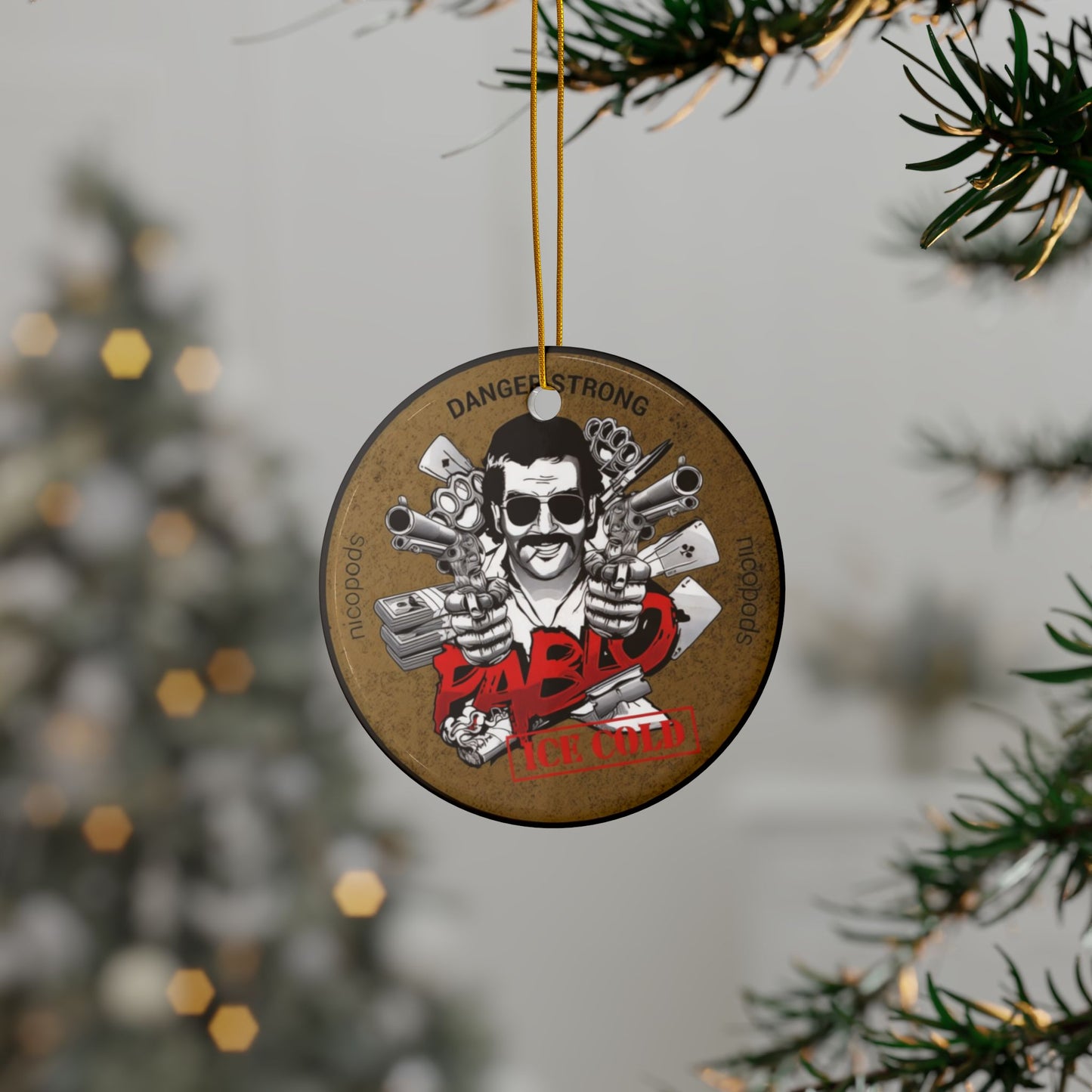 PABLO Ice Cold Ornament