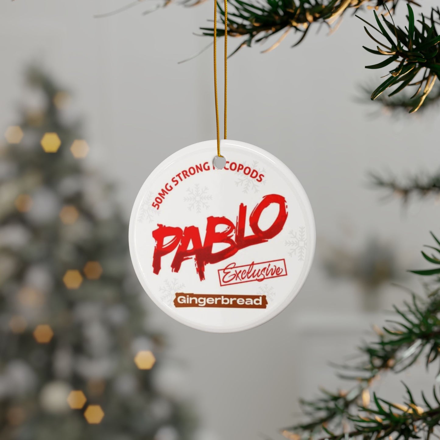 PABLO Gingerbread Ornament