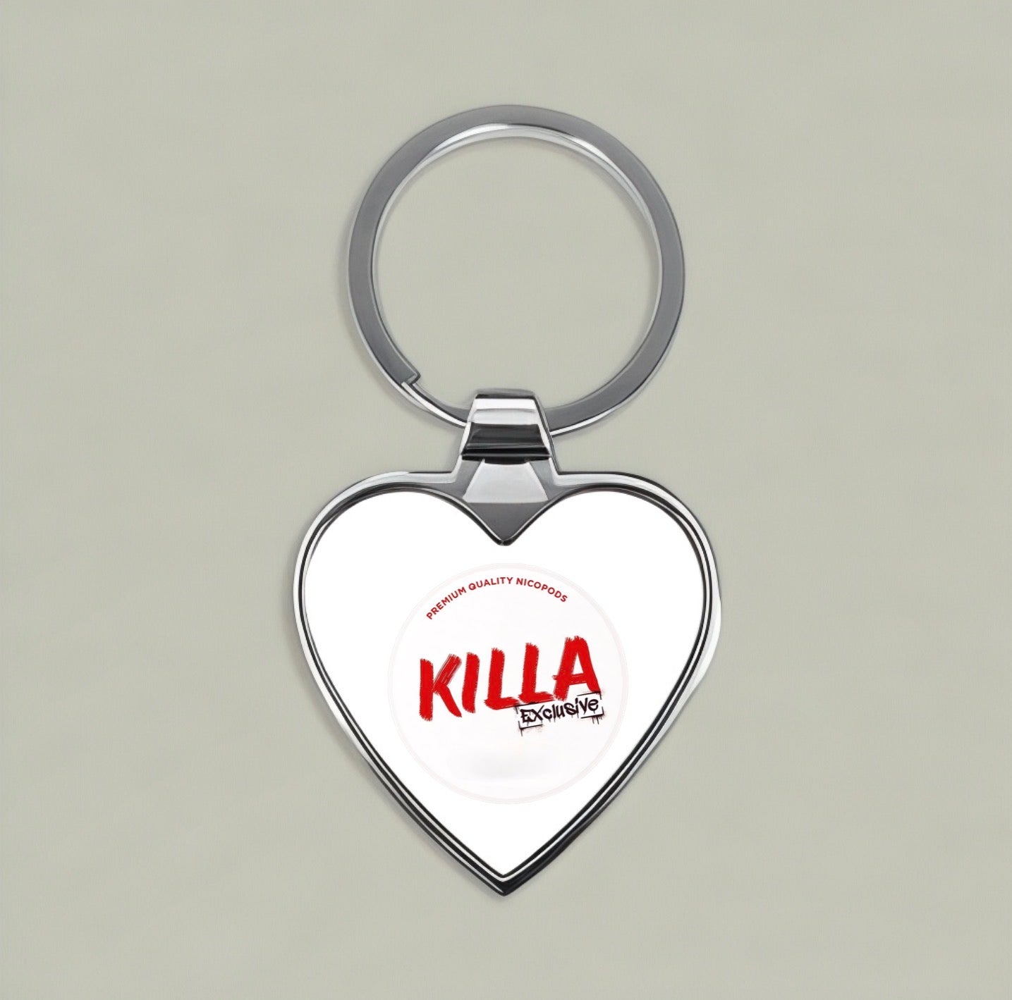 KILLA Heart Keychain