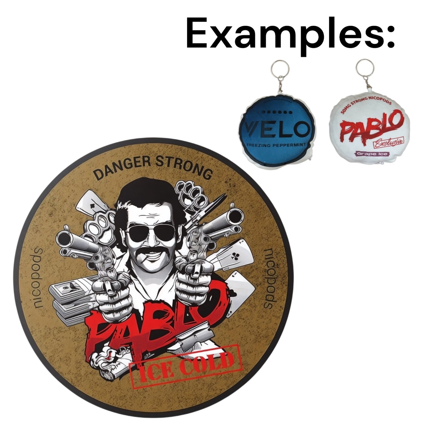 PABLO Plush Pillow Keychain