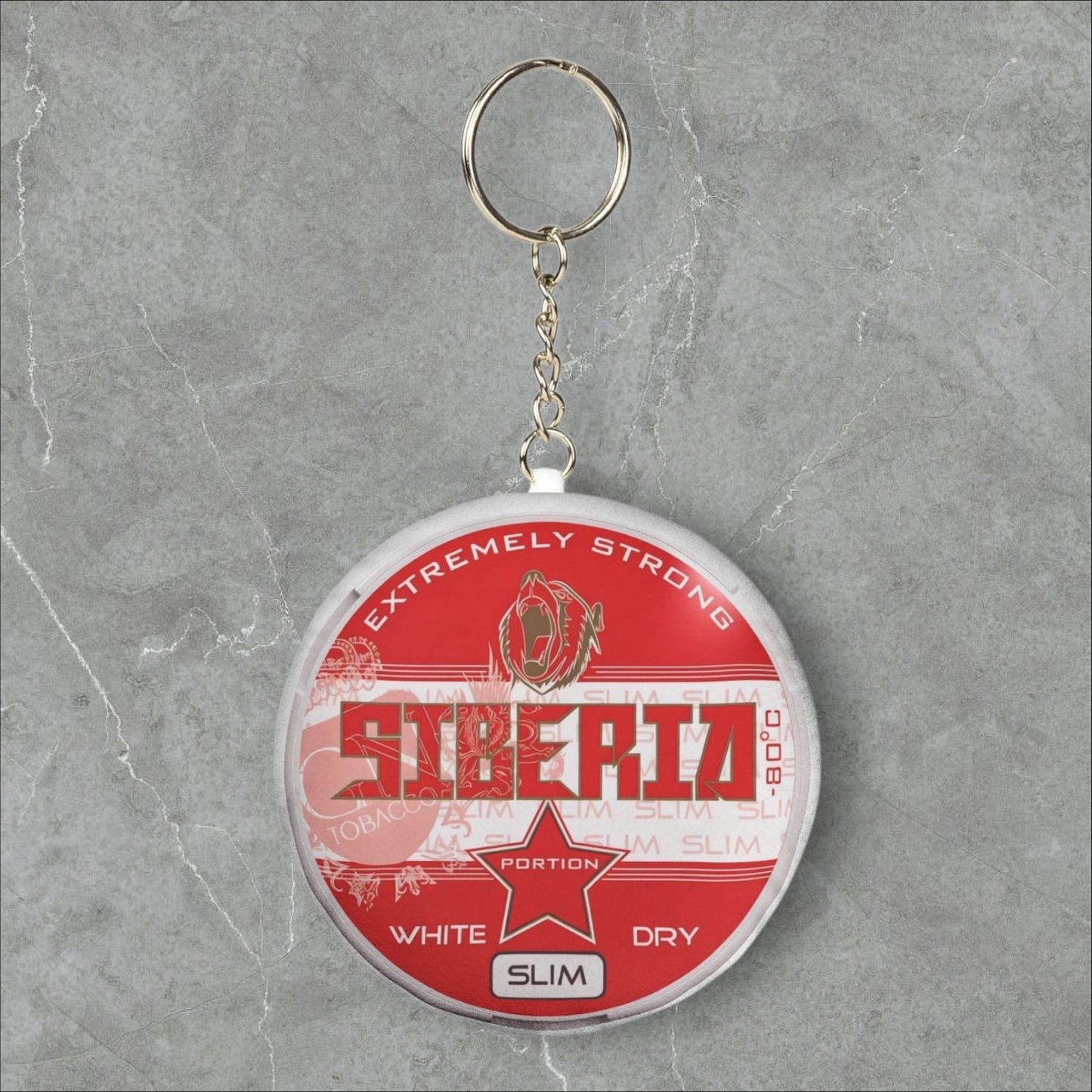 Siberia Plush Pillow Keychain