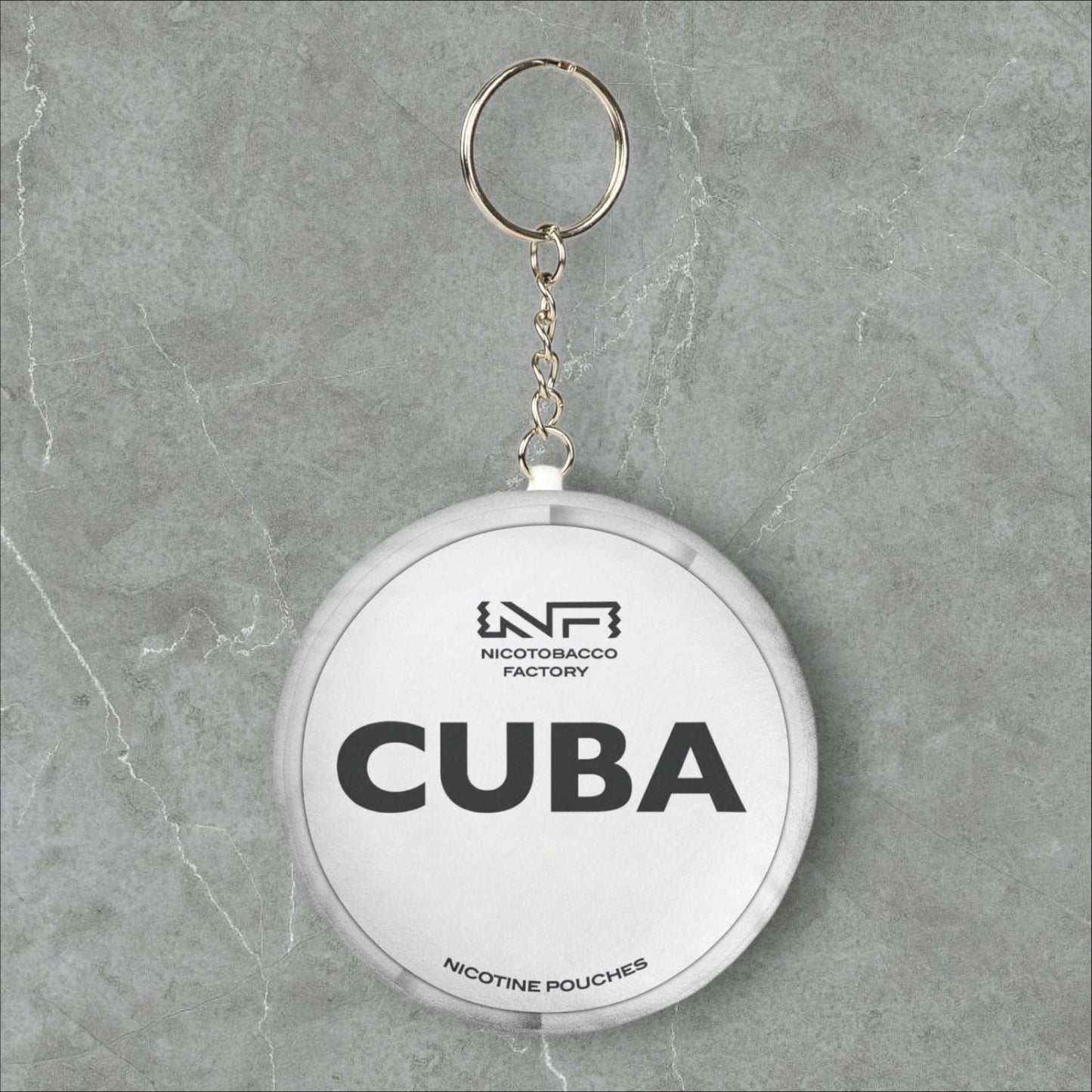 CUBA Plush Pillow Keychain