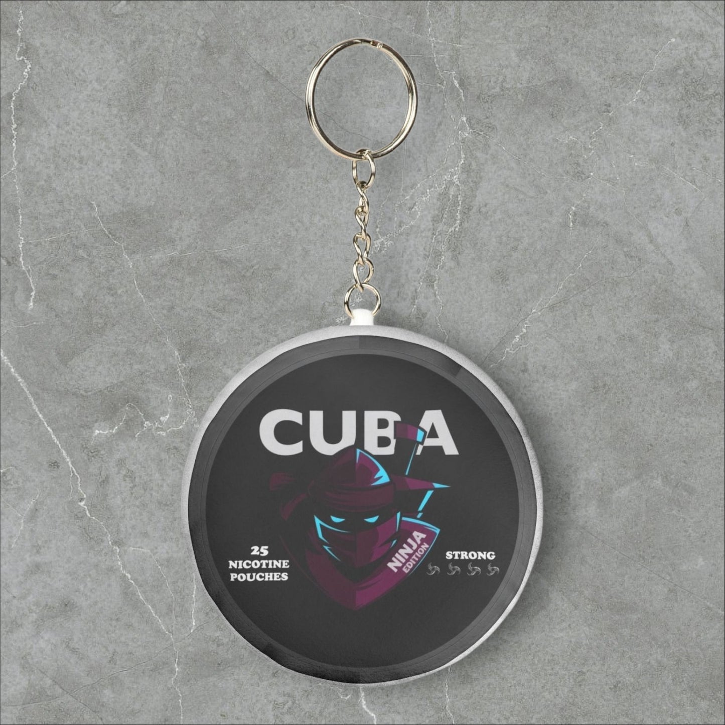 CUBA Plush Pillow Keychain