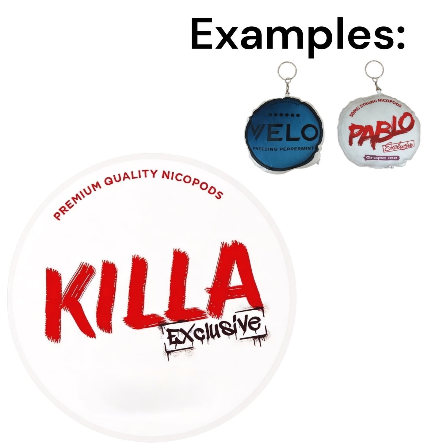 KILLA Plush Pillow Keychain
