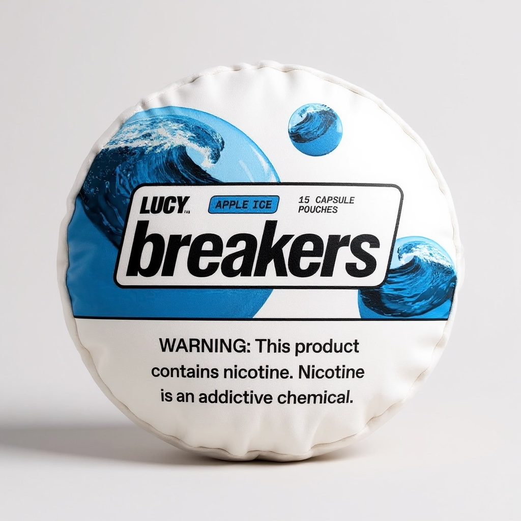 LUCY Breakers Apple Ice Pillow