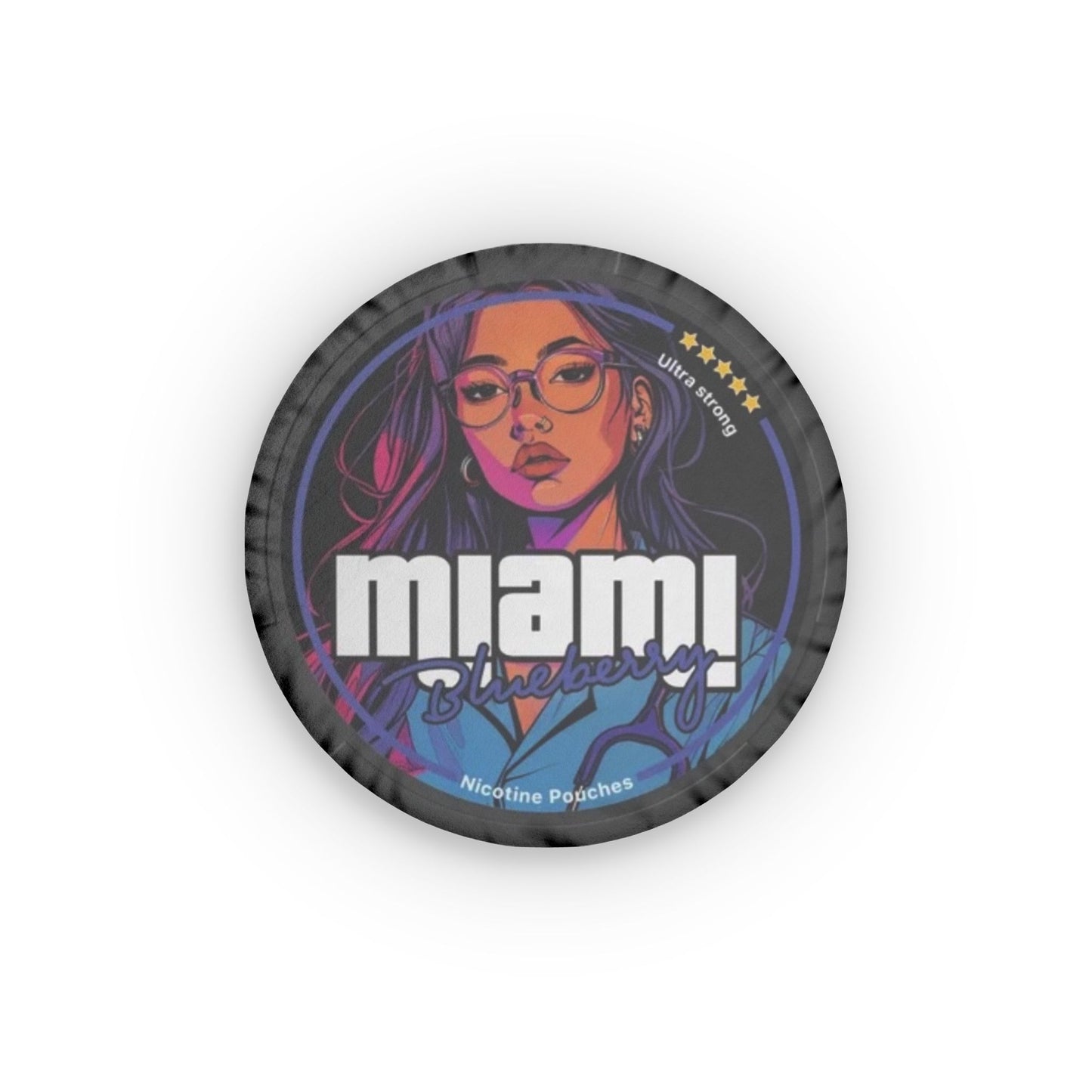 Miami Blueberry Pillow