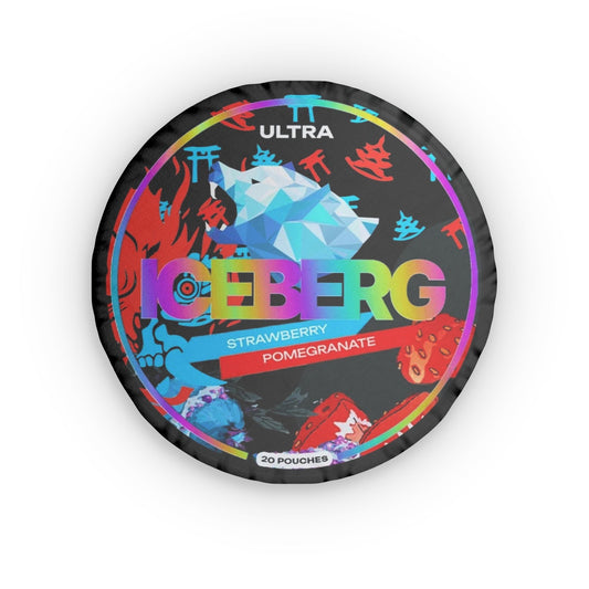 Iceberg Strawberry Pomegranate Pillow