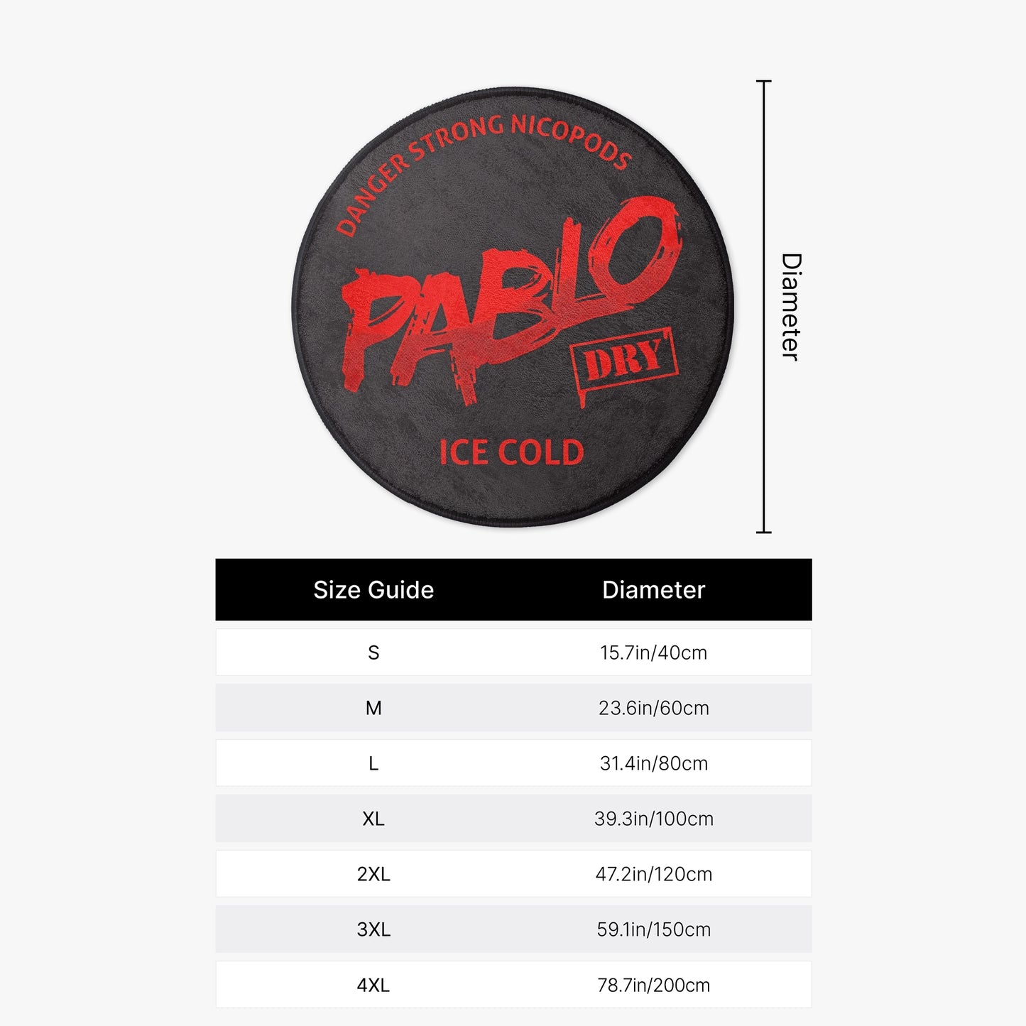 PABLO Dry Ice Cold Rug