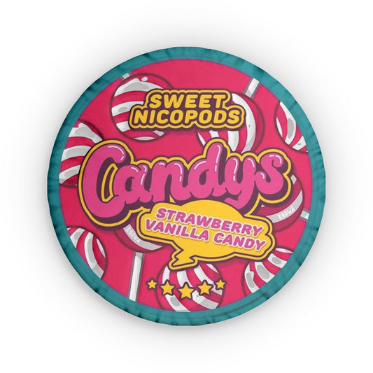 Candys Strawberry Vanilla Candy Pillow