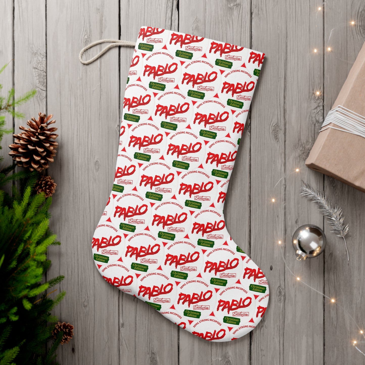 PABLO Christmas Edition Stocking