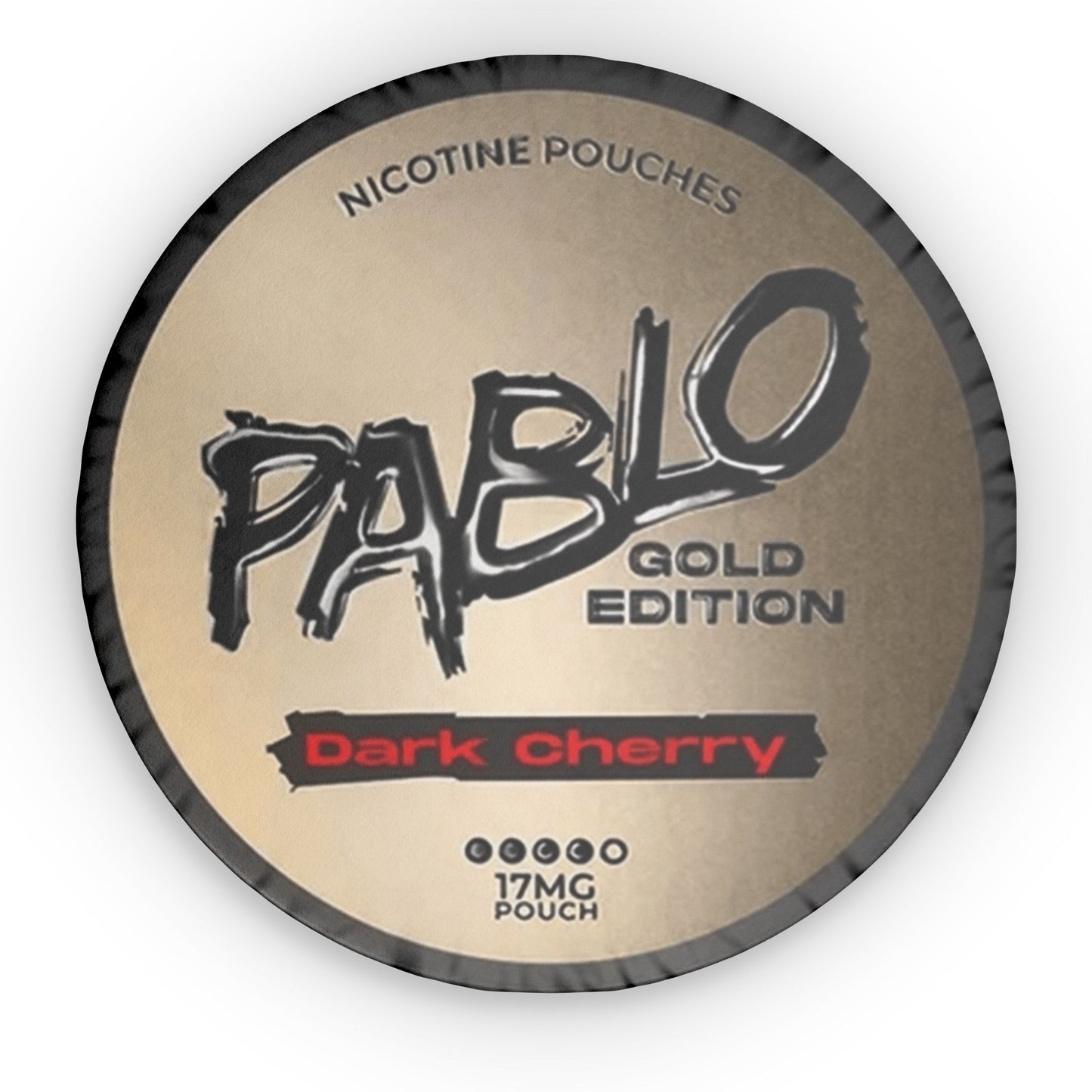 PABLO Dark Cherry Gold Pillow