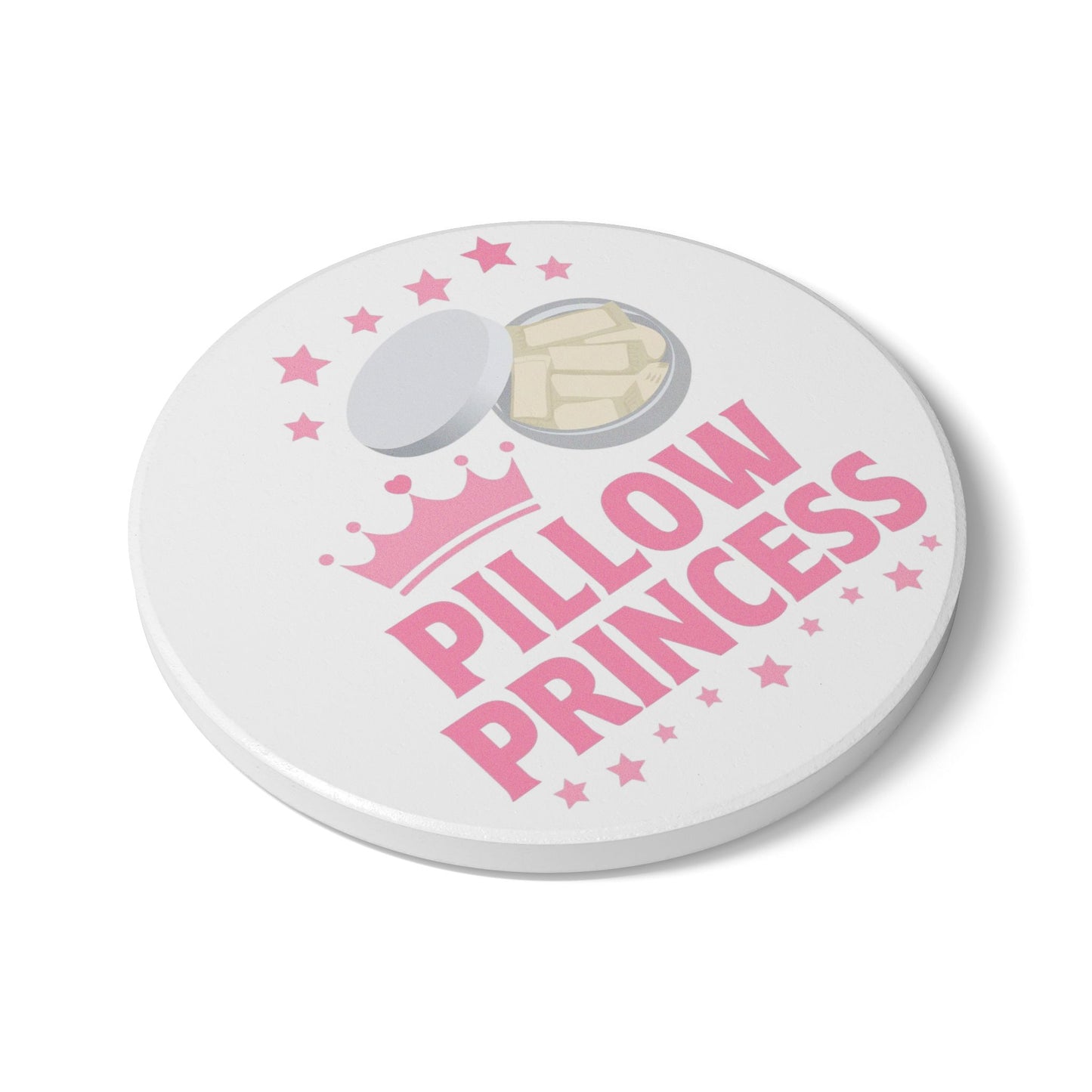 Pillow Princess Round Coaster