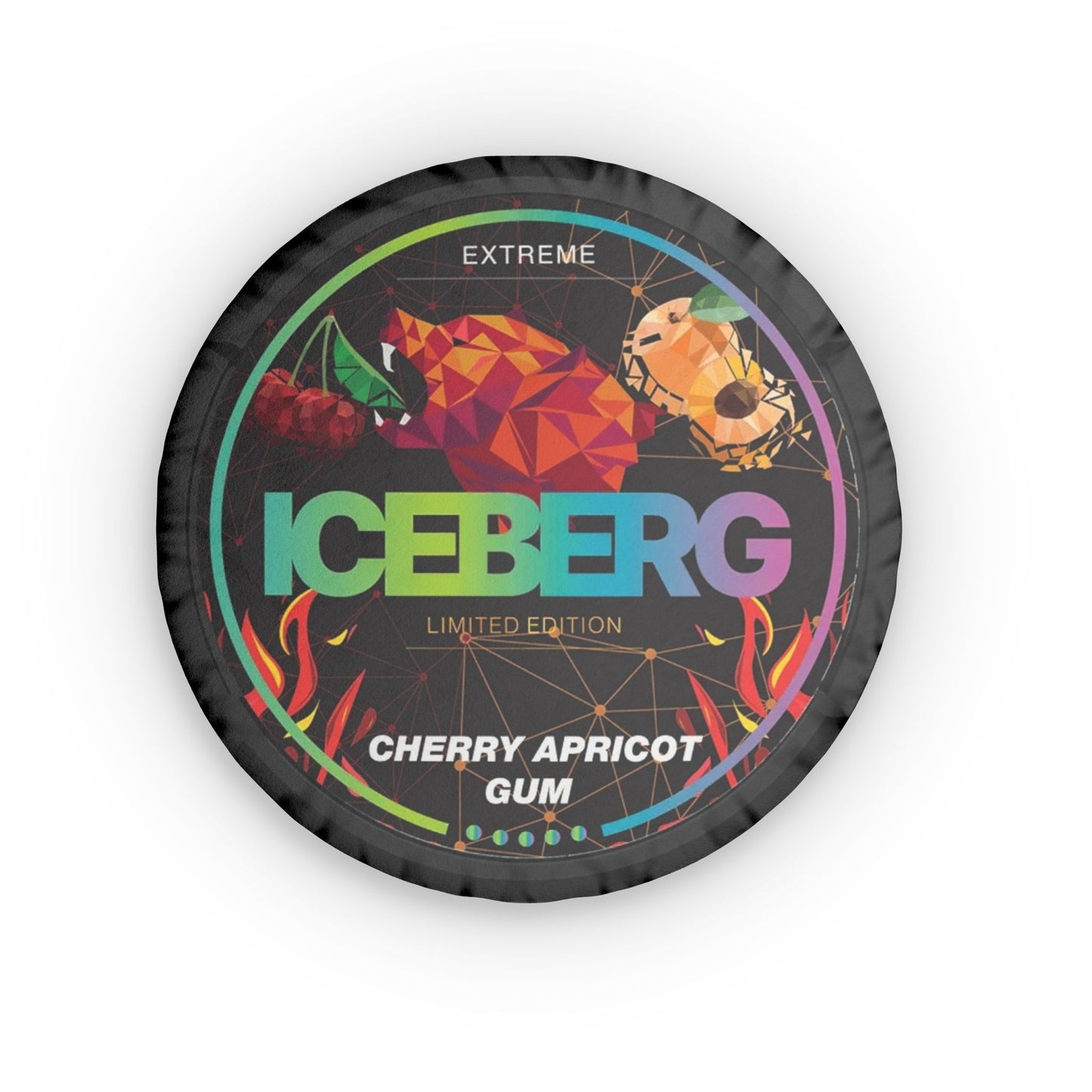 Iceberg Cherry Apricot Gum Pillow