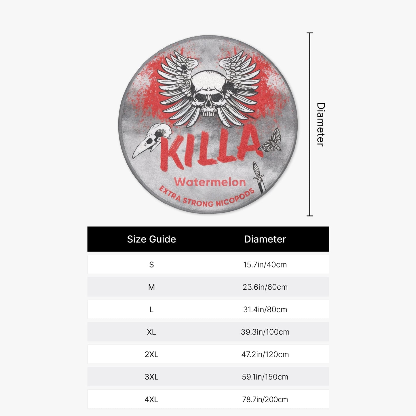 KILLA Watermelon Rug