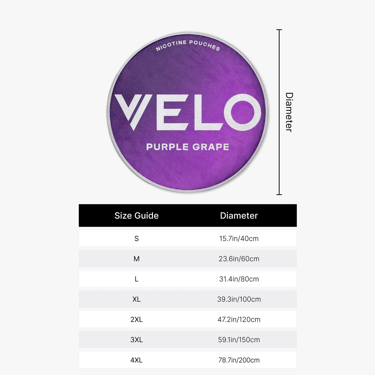 VELO Purple Grape Rug