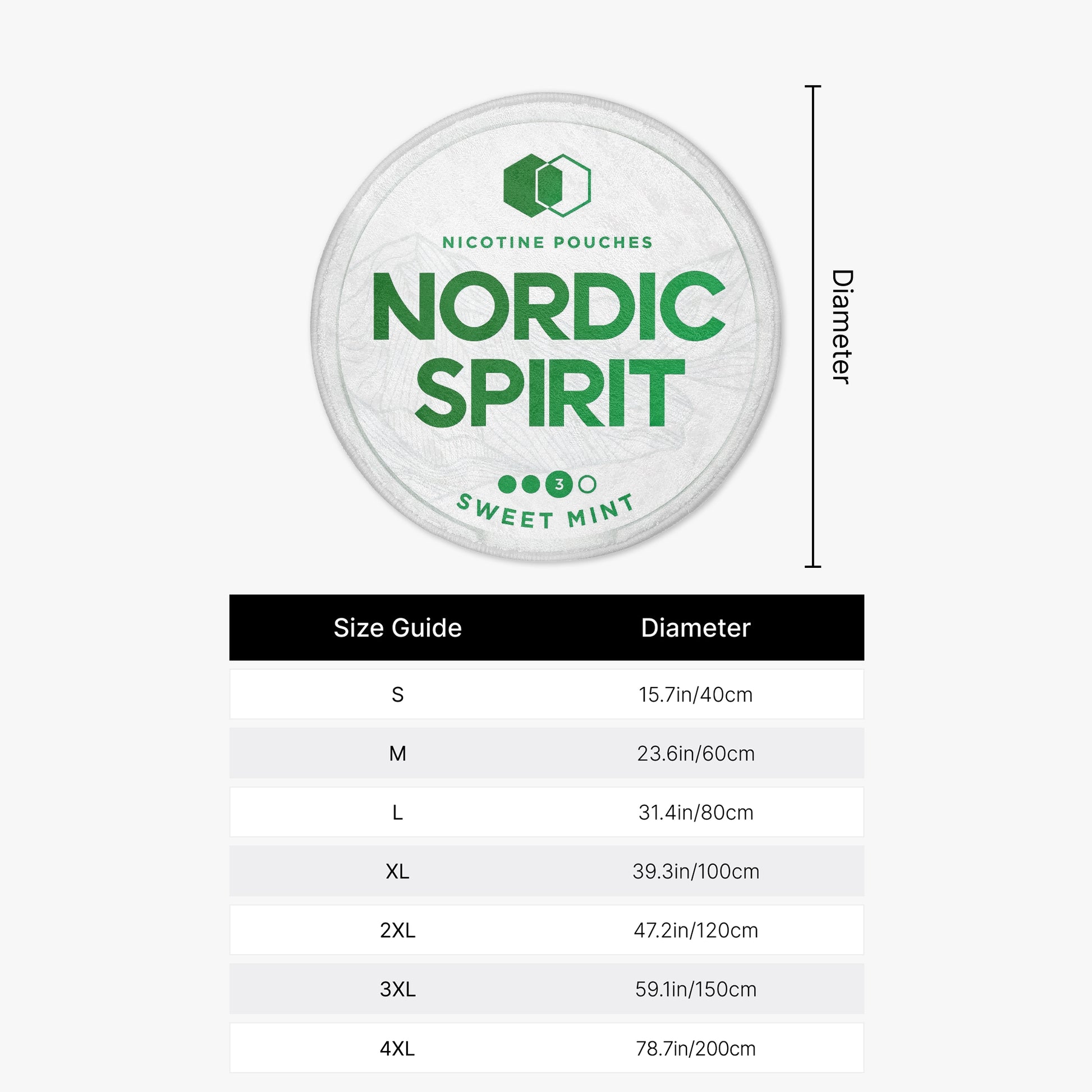 NORDIC SPIRIT Sweet Mint Rug