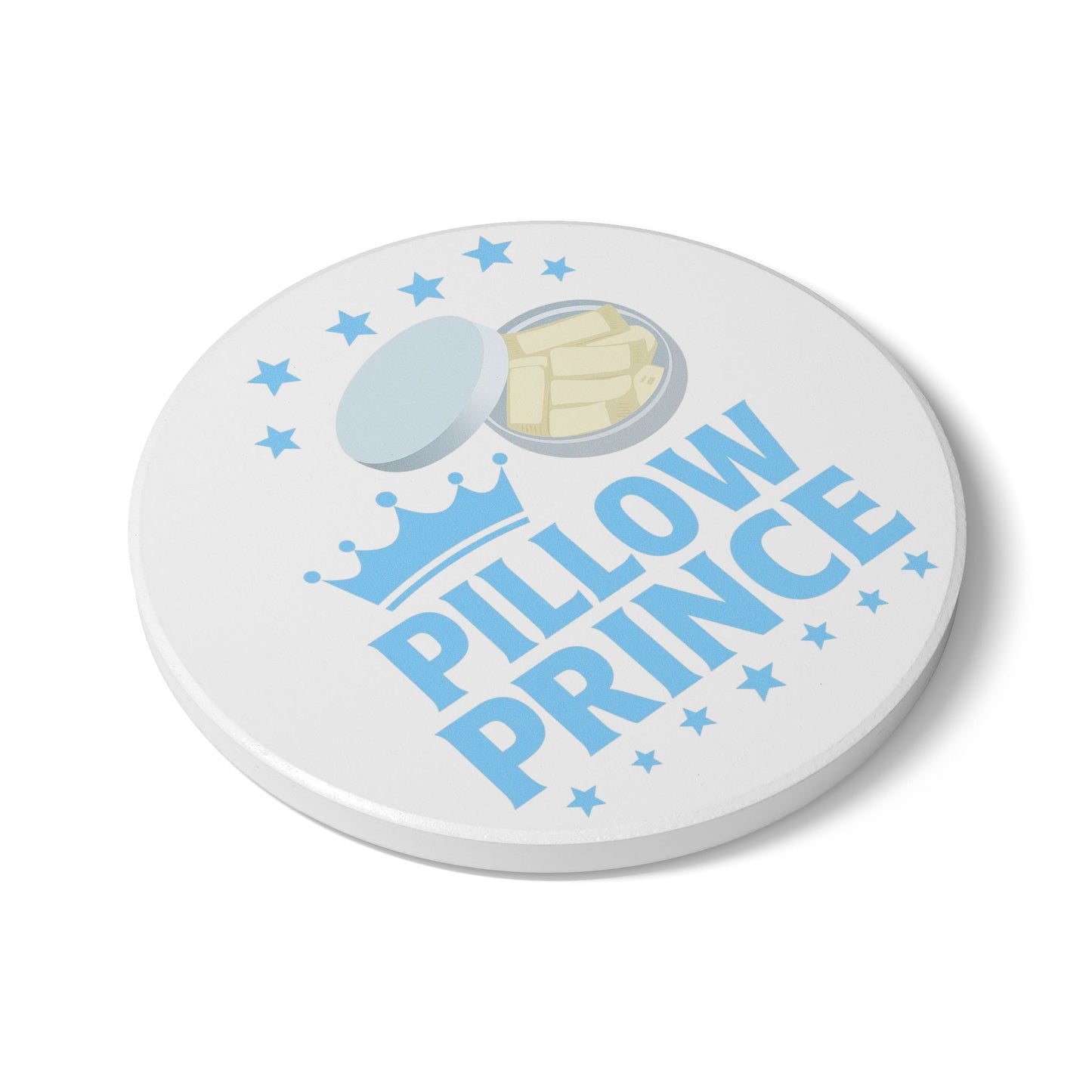 Pillow Prince Round Coaster