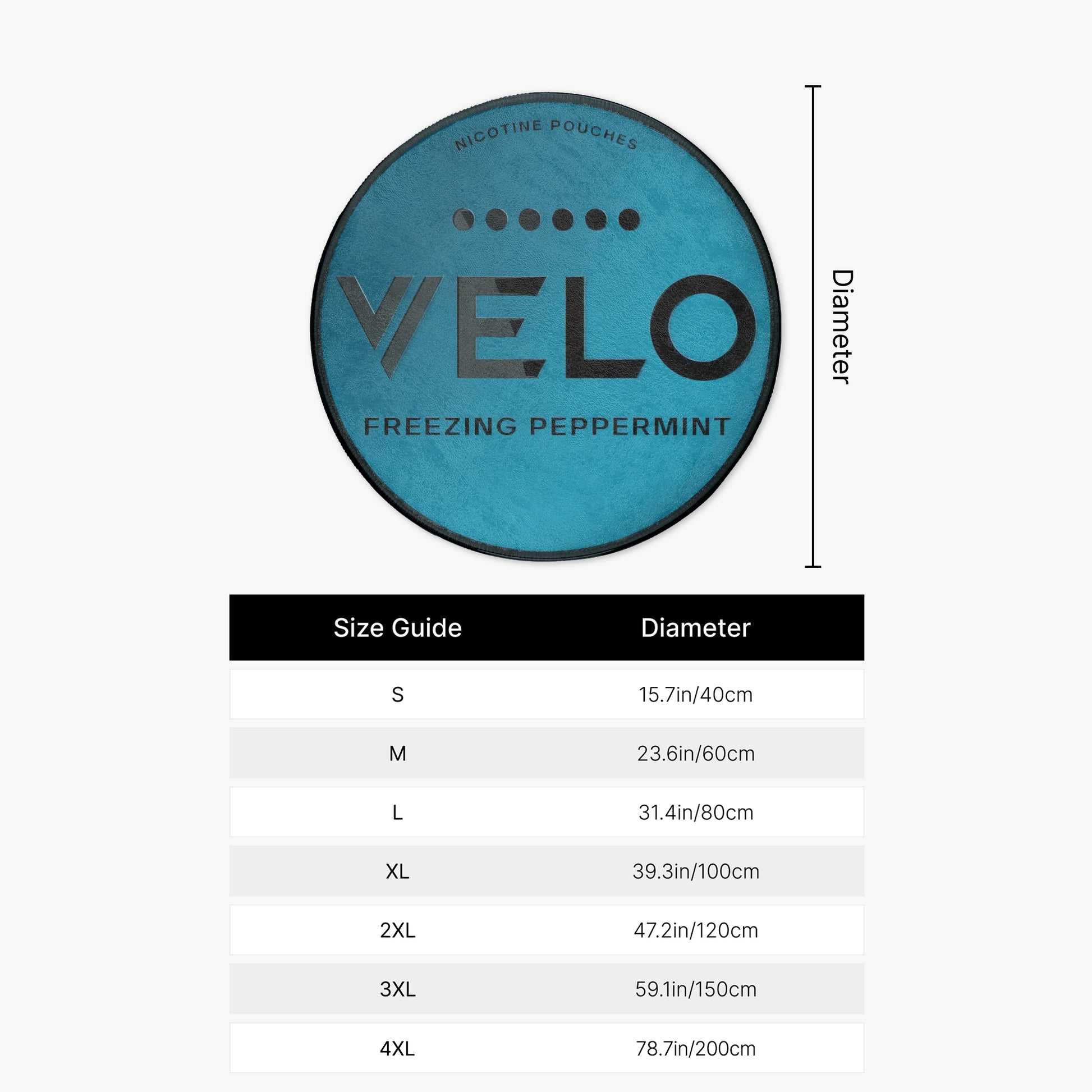 VELO Freezing Peppermint Rug