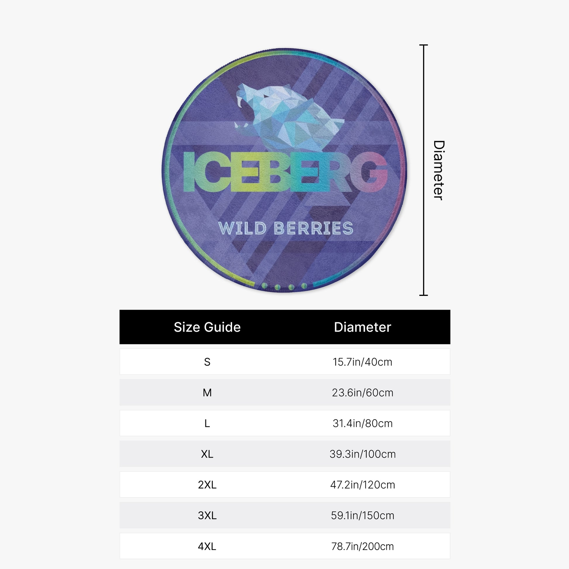 ICEBERG Wildberries Rug