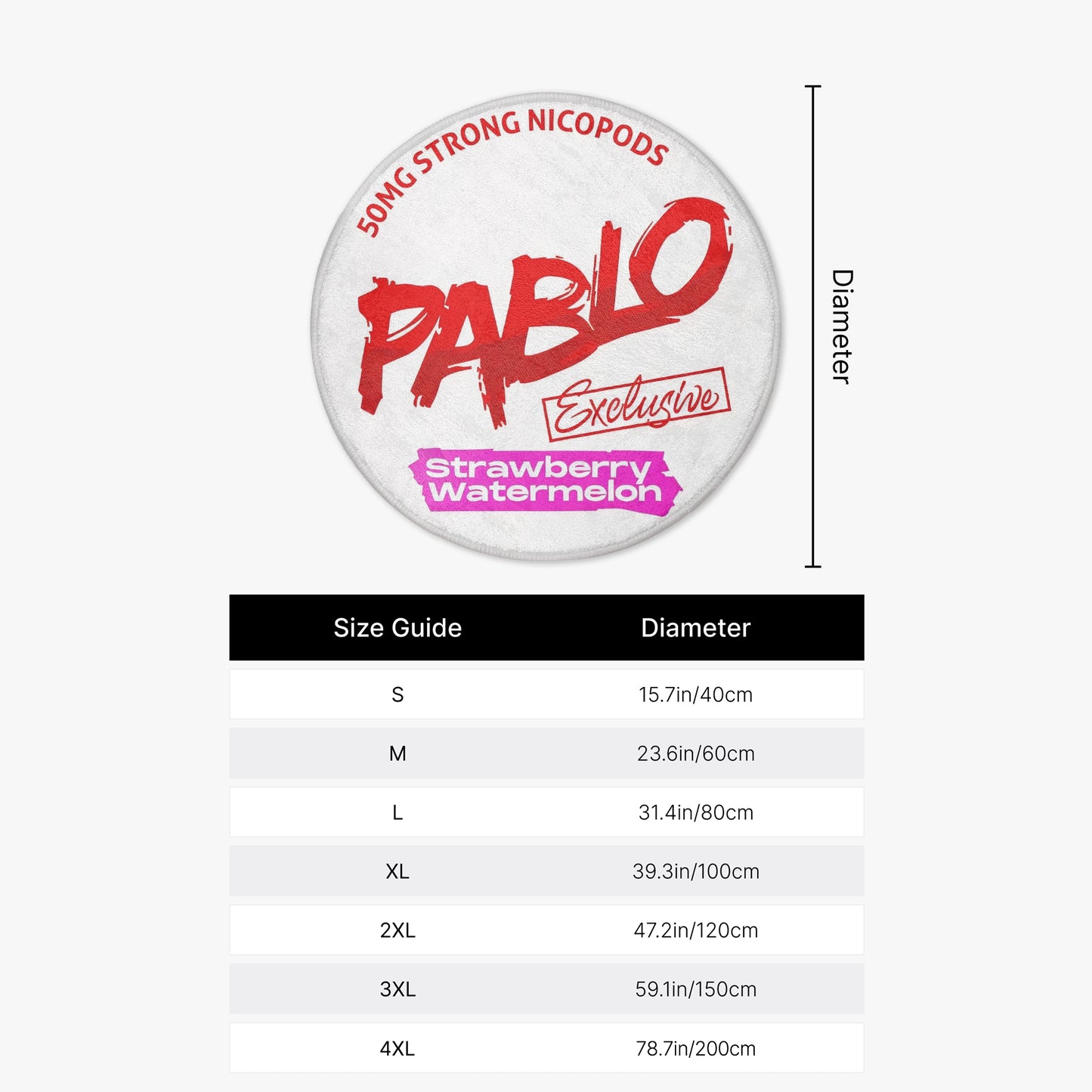 PABLO Strawberry Watermelon Rug