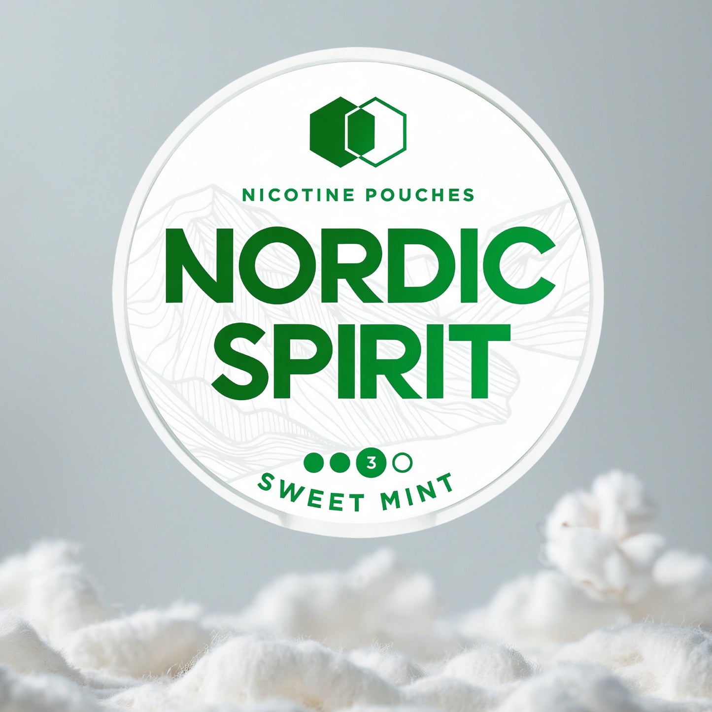 NORDIC SPIRIT Sweet Mint Pillow