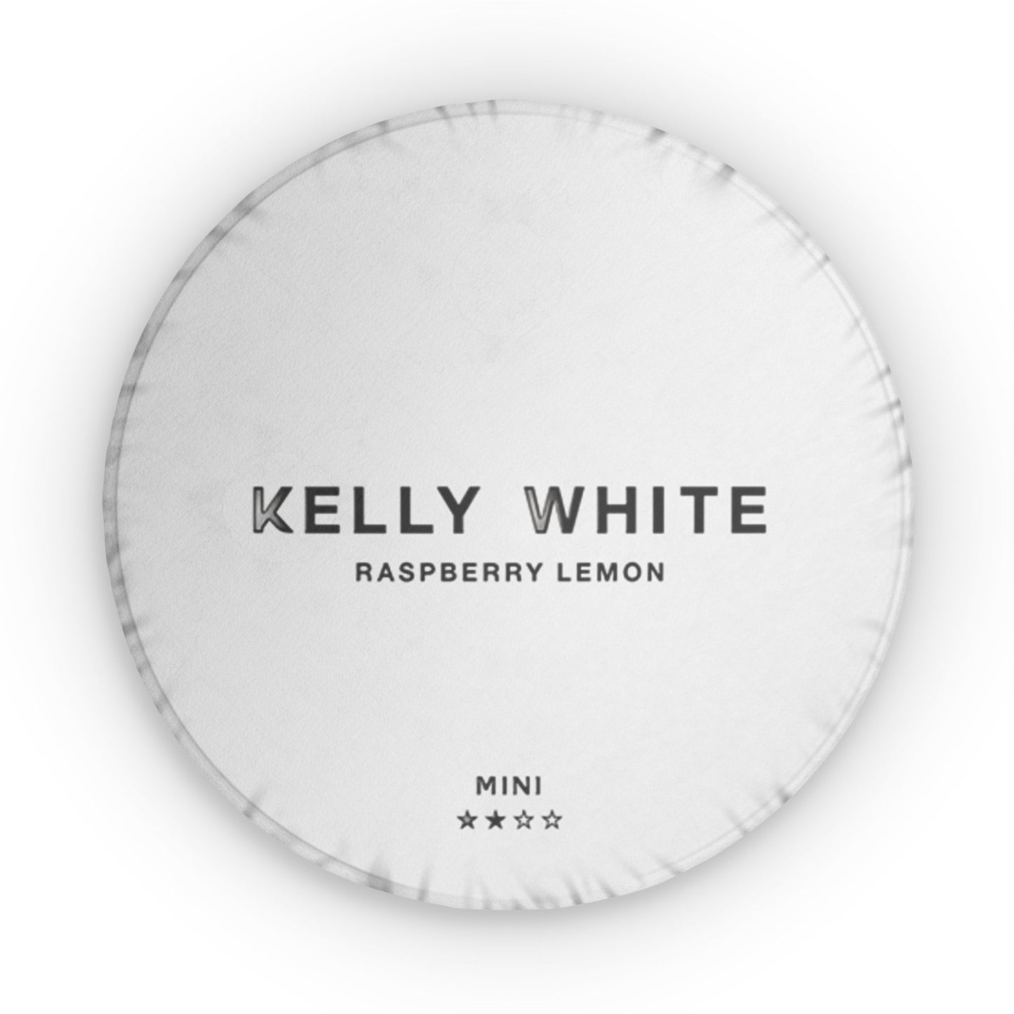 Kelly White Raspberry Lemon Pillow