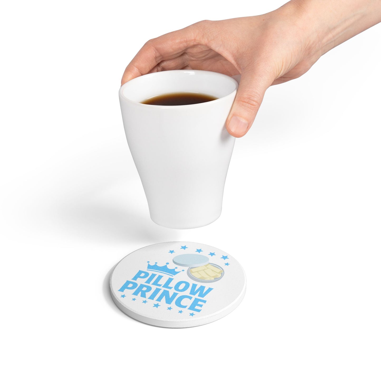 Pillow Prince Round Coaster
