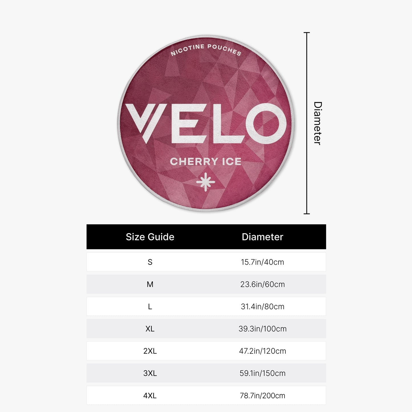 VELO Cherry Ice Rug