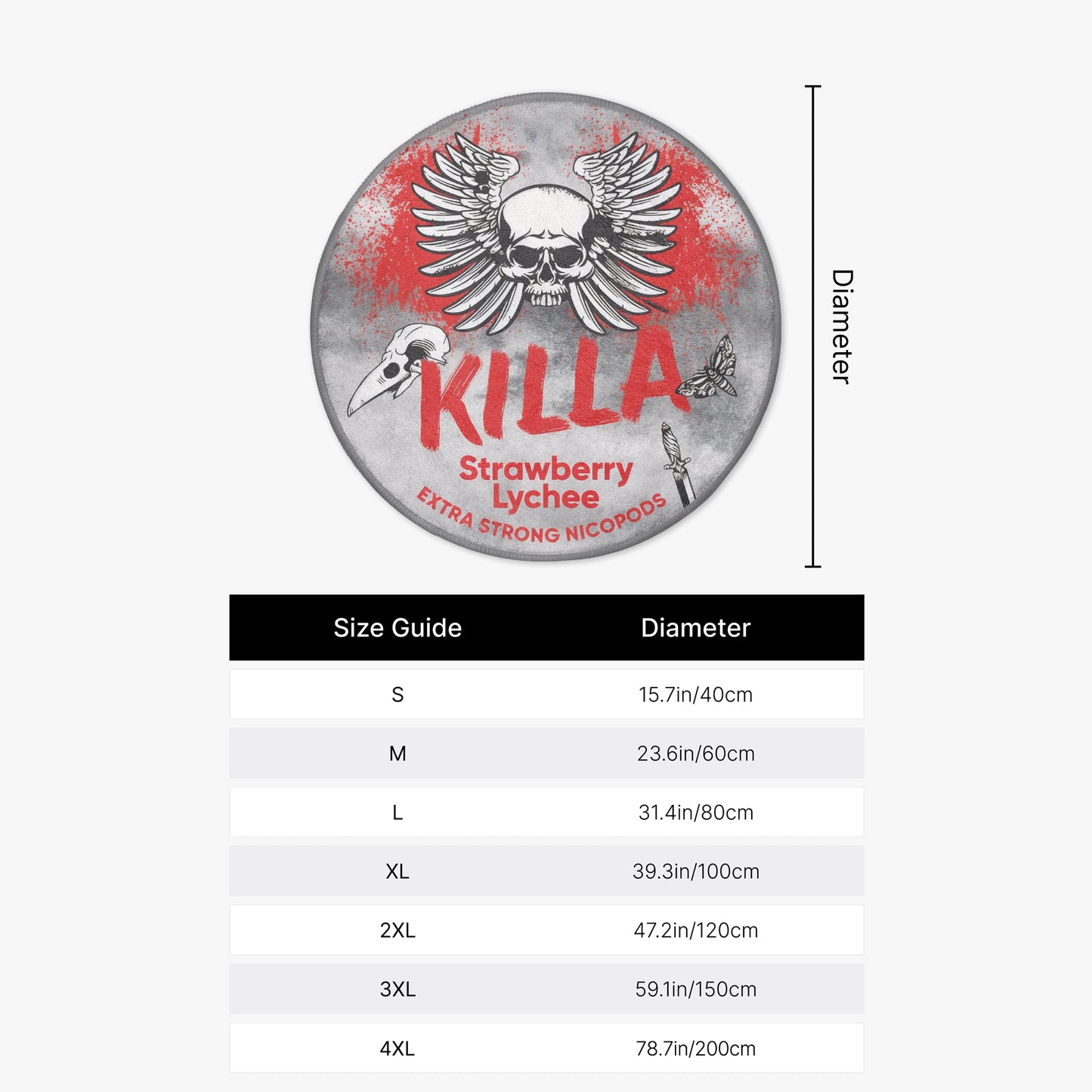 KILLA Strawberry Lychee Rug