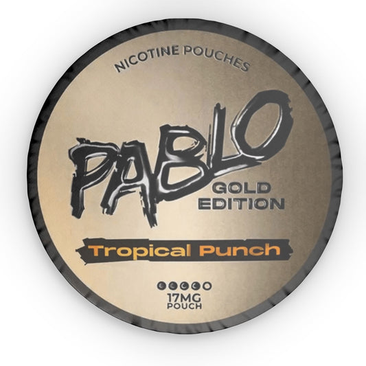 PABLO Tropical Punch Gold Pillow