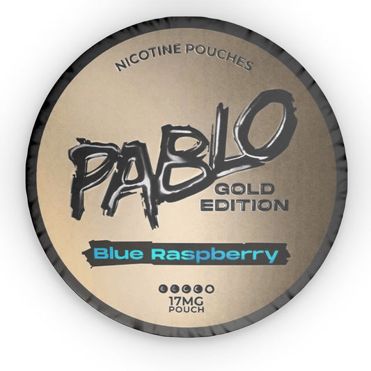 PABLO Blue Raspberry Gold Pillow