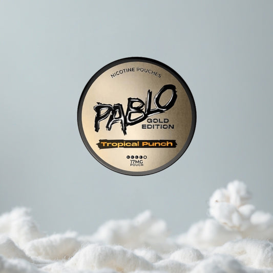 PABLO Gold Tropical Punch Pillow