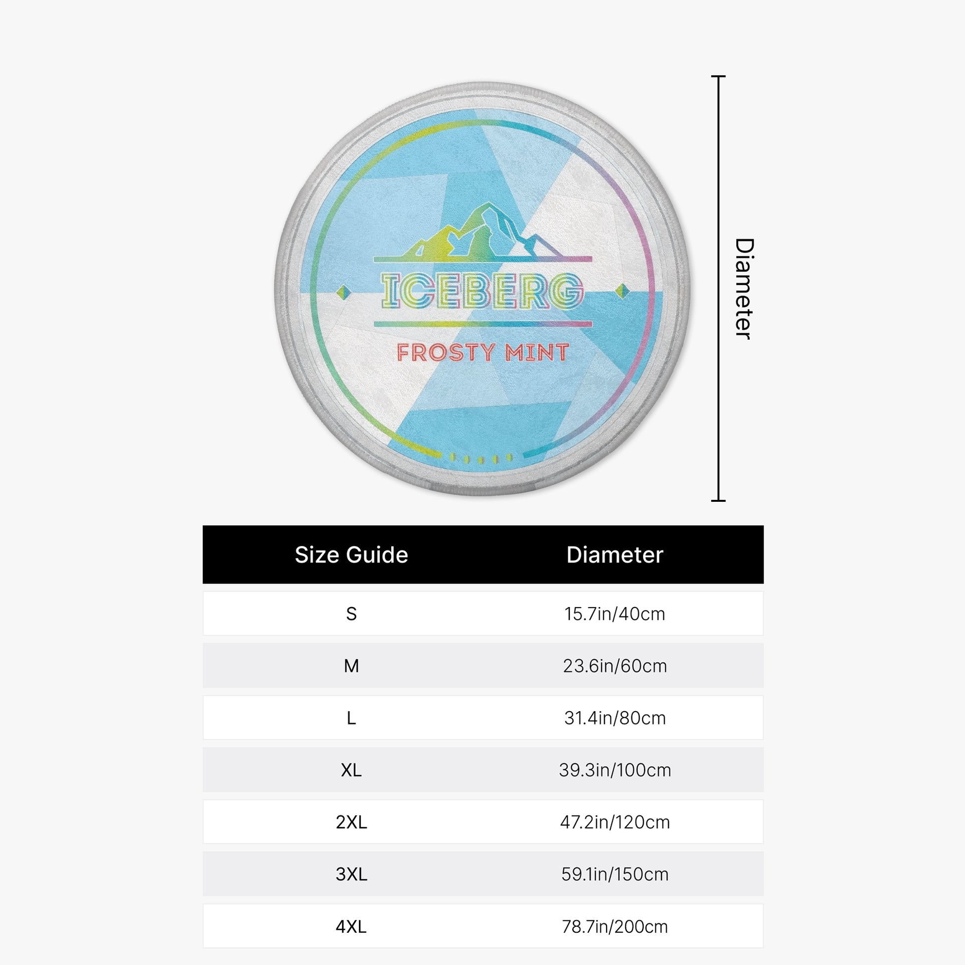 ICEBERG Frosty Mint Rug