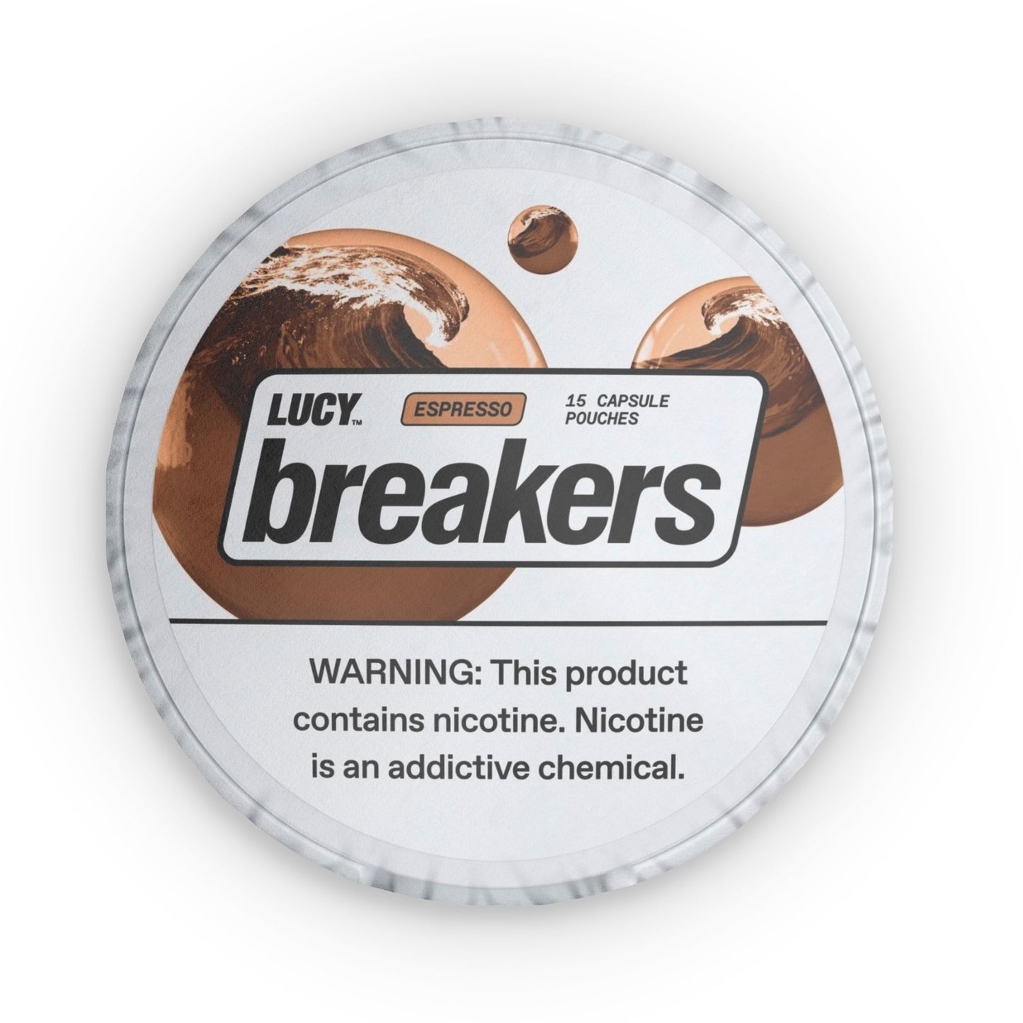 LUCY Breakers Espresso Pillow