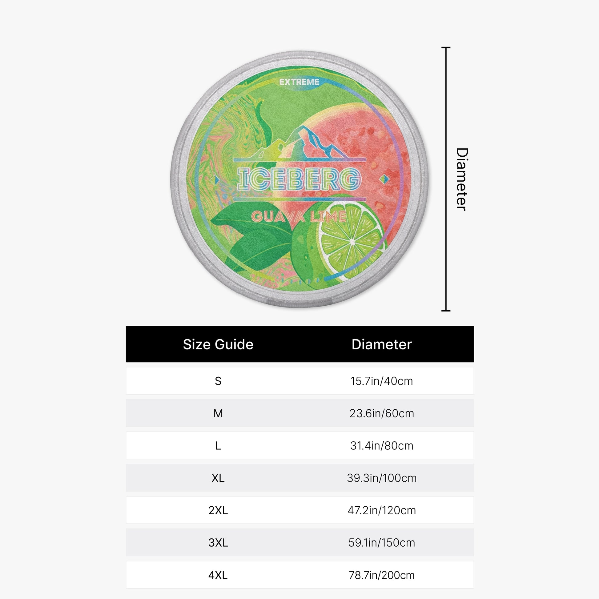 ICEBERG Guava Lime Rug