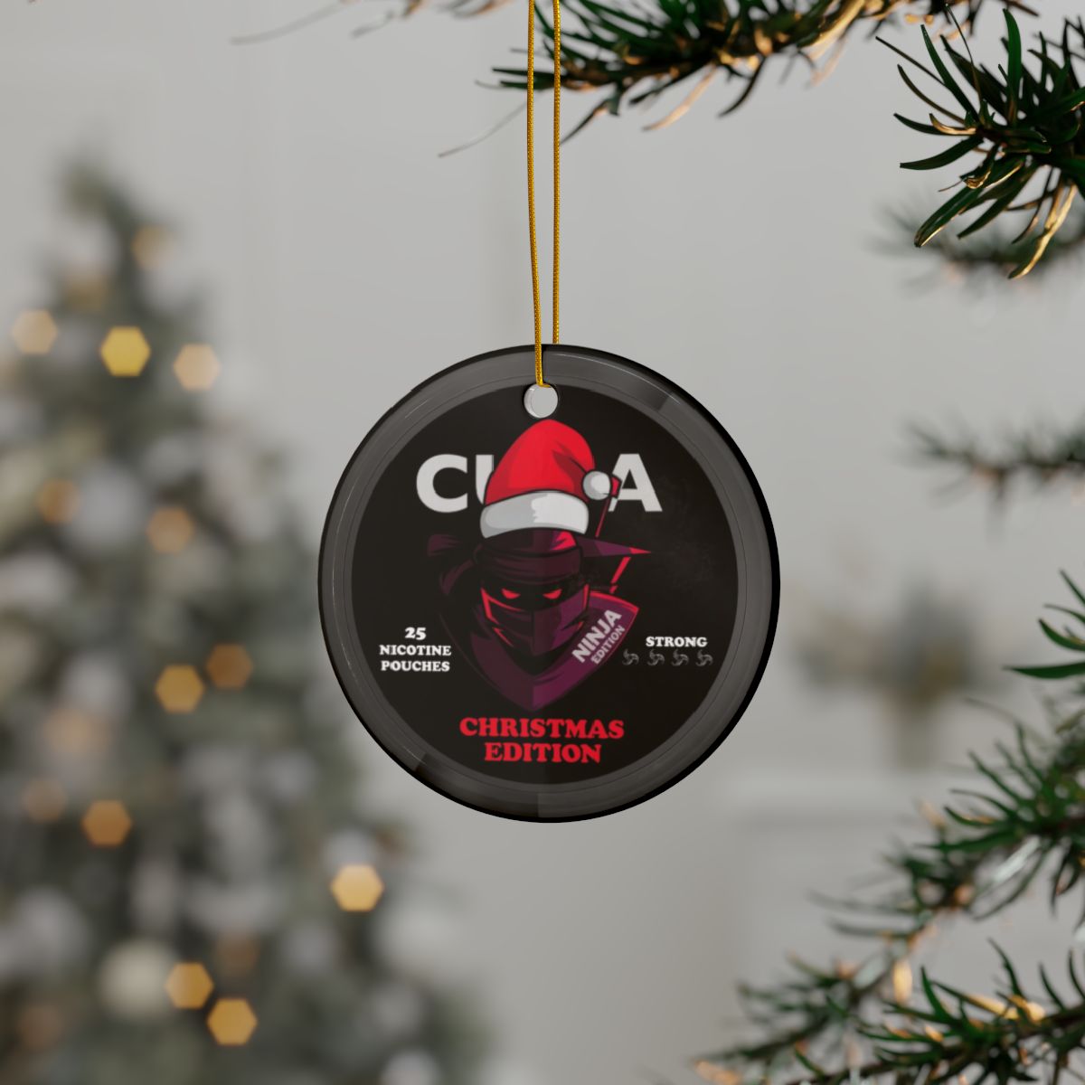 CUBA Christmas Ornament