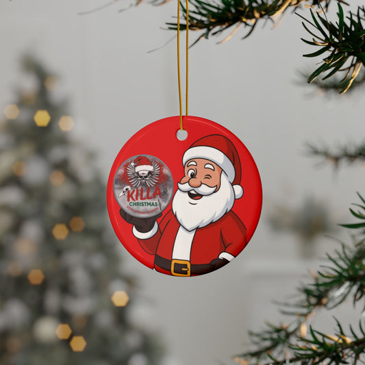 KILLA Santa Ornament