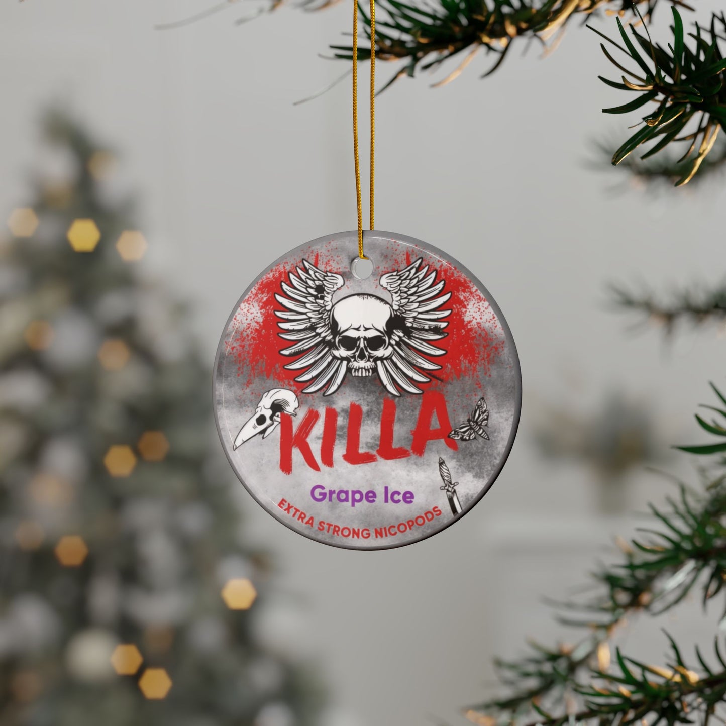 KILLA Grape Ice Ornament