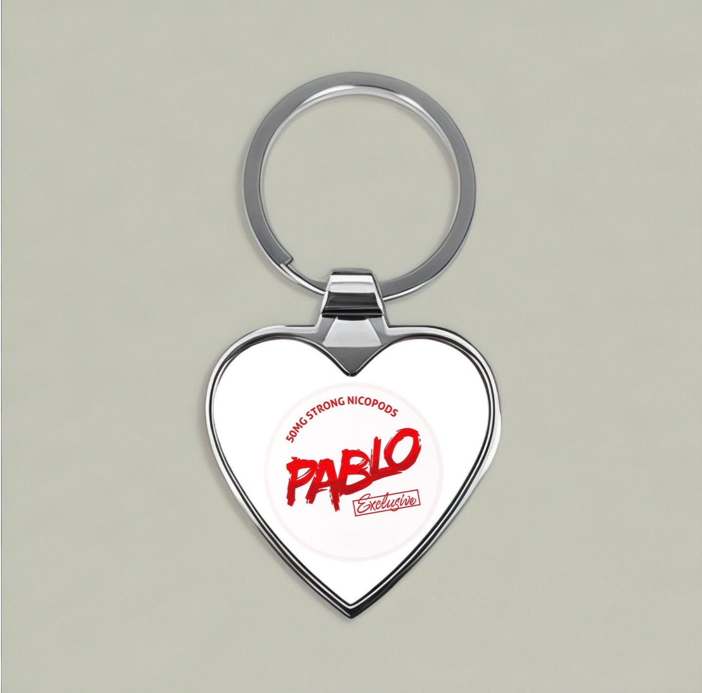 PABLO Heart Keychain
