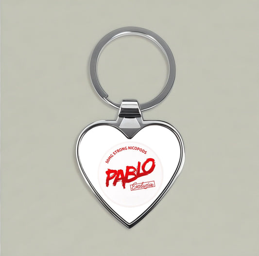 PABLO Heart Keychain