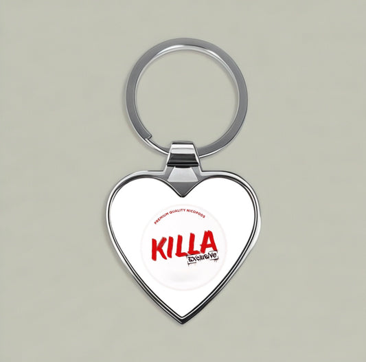 KILLA Heart Keychain