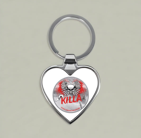 KILLA Heart Keychain