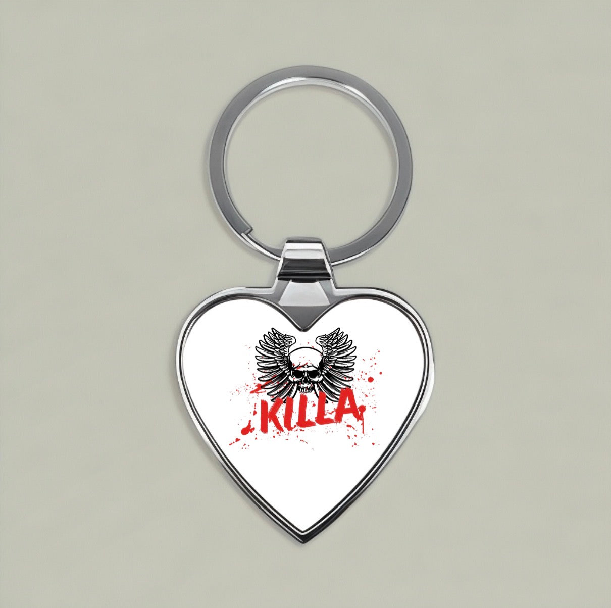 KILLA Heart Keychain