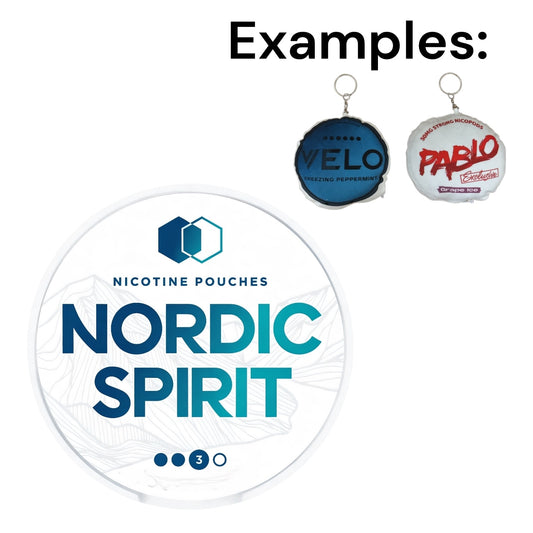 Nordic Spirit Plush Pillow Keychain