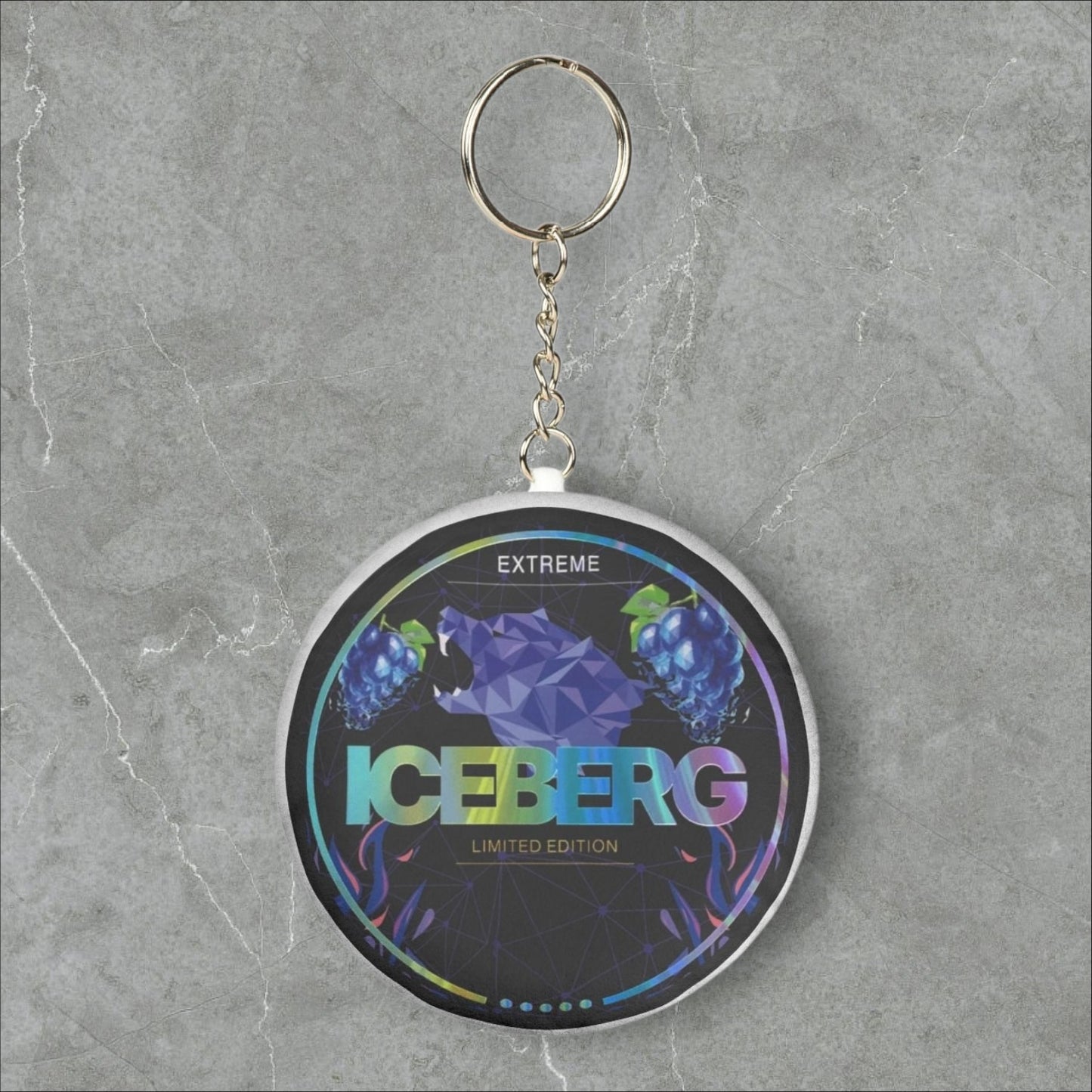 Iceberg Plush Pillow Keychain