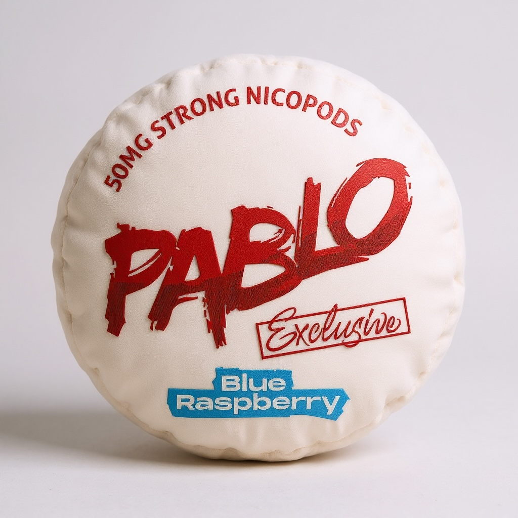 PABLO Blue Raspberry Pillow