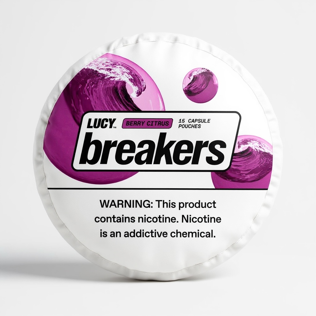 LUCY Breakers Berry Citrus Pillow